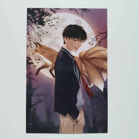 Wicked Fox Art Print Wicked Fox by Kat Cho Korean Legend of the Nine-Tailed Fox - Picture 1 of 6
